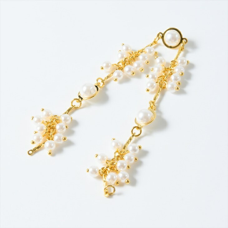 チェーン デザイン パール付