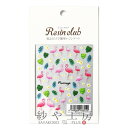 【店内最大P20倍】Resin club(レジンクラブ) 埋め込みレジンシール フラミンゴ 88×150mm 1枚 1個 動物 鳥 レジン用 封入 レジン資材 レジン用品 レジンシール レジン封入 アクセサリー パーツ ハンドメイド ハンドメイドパーツ 材料 アクセサリーパーツ 問屋 卸 おすすめ