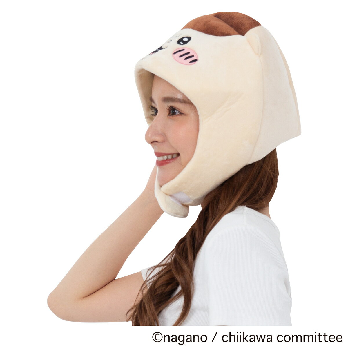 SAZAC サザック くりまんじゅう 着ぐるみ帽子 キャップ 被り物 かぶりもの 仮装 ハロウィン かわいい 可愛い なりきり コスプレ キャラクター グッズ ちいかわ