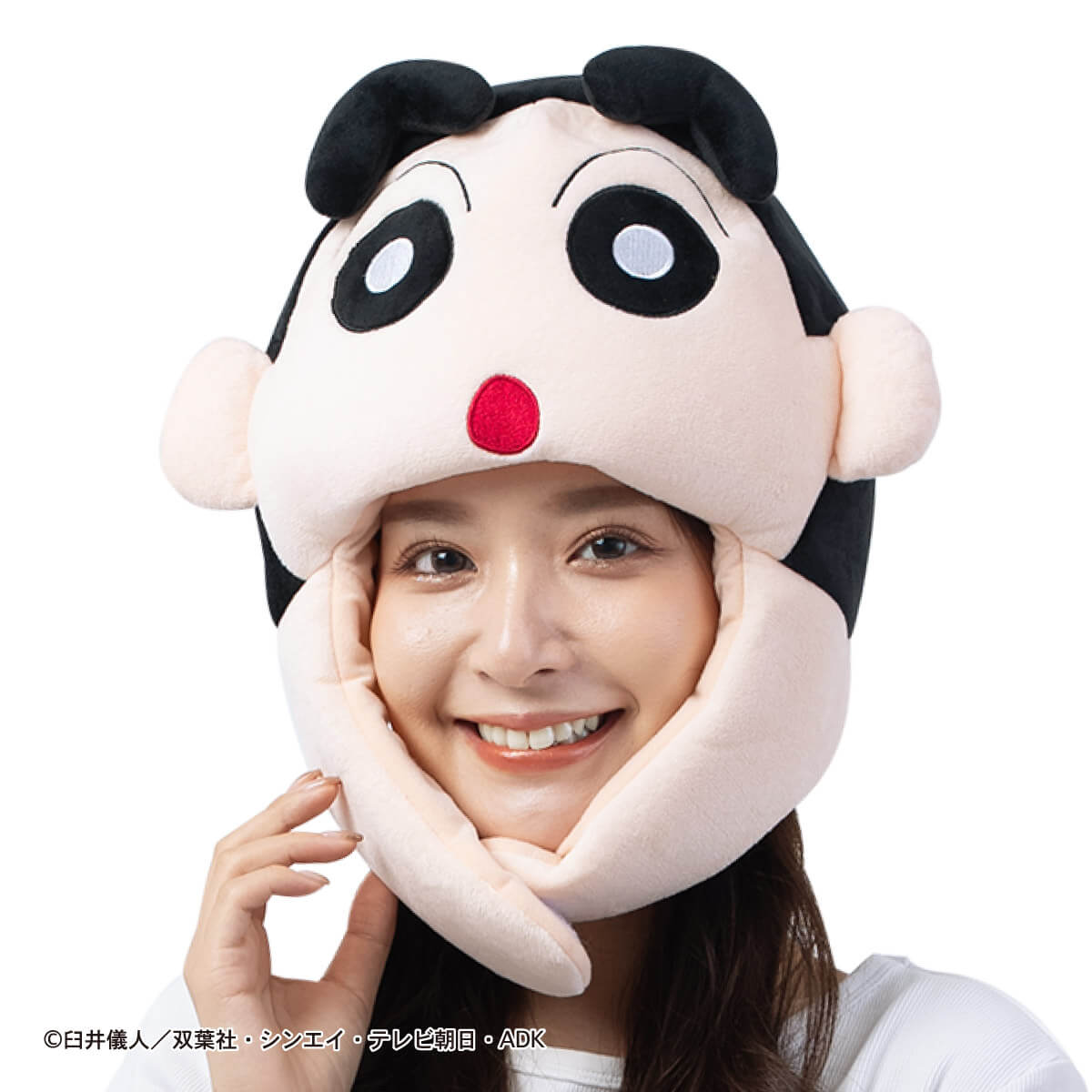 SAZAC サザック クレヨンしんちゃん DXCAP 着ぐるみ帽子 キャップ 被り物 かぶりもの 仮装 ハロウィン かわいい 可愛い なりきり コスプレ キャラクター グッズ しんちゃん クレしん