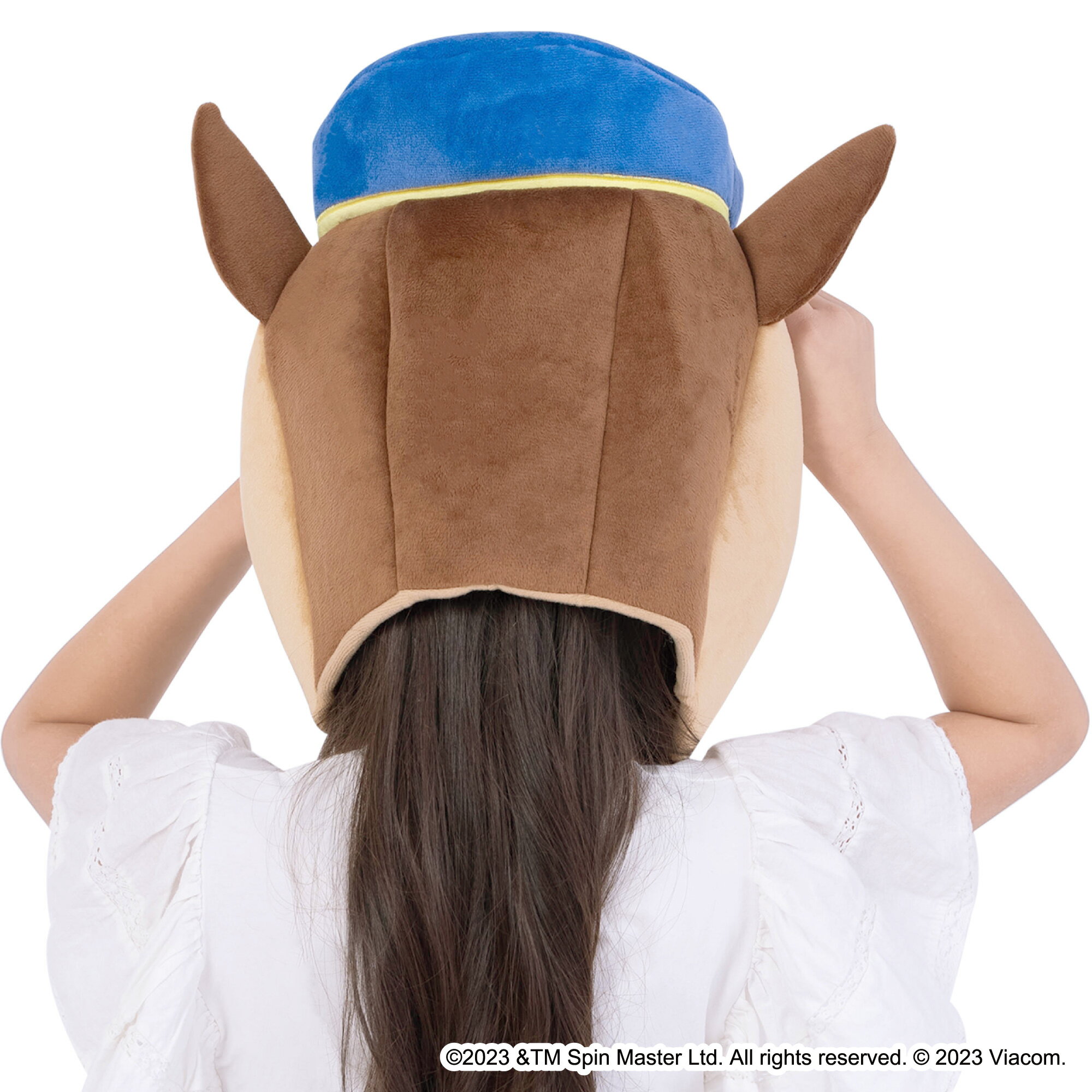 SAZAC サザック パウパトロール チェイス 着ぐるみ帽子 キャップ 被り物 かぶりもの 仮装 ハロウィン かわいい 可愛い なりきり コスプレ キャラクター グッズ パウパト 子供向け キッズ アニメ