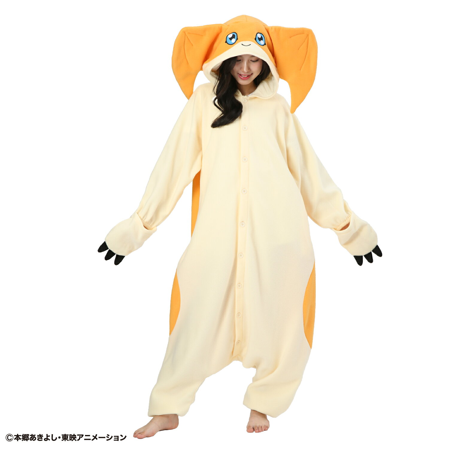 SAZAC サザック デジモン デジモンアドベンチャー パタモン 着ぐるみ 着ぐるみパジャマ フリーサイズ 大人用 コスチューム コスプレ 仮装 ハロウィン グッズ かわいい 可愛い — vista 3