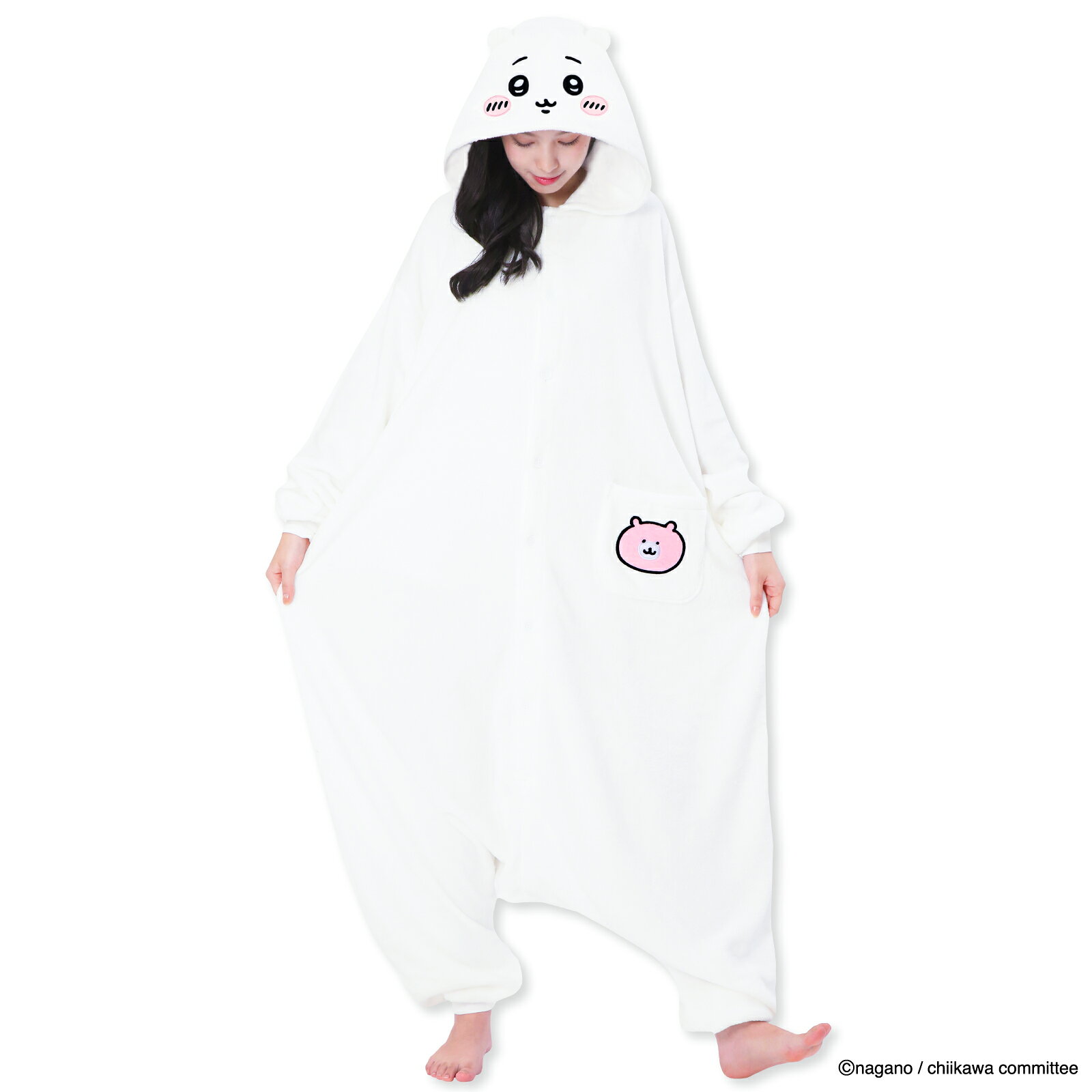 【新商品】SAZAC サザック ちいかわ 着ぐるみパジャマ 着ぐるみ パジャマ ルームウェア