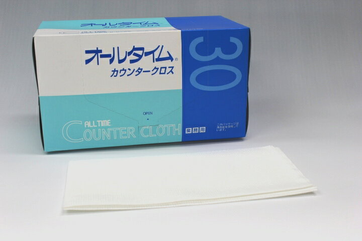 ATカウンタークロス厚口大判 61×61cm FT-350ホワイト(30枚×6箱)【ケース購入特価】