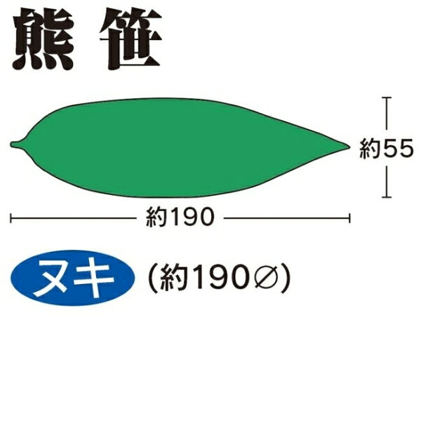 お店応援資材やさんのグルメシート　熊笹　ヌキ（500枚入）｜アングル2