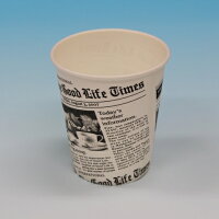 紙コップ7オンス英字新聞柄(50個)