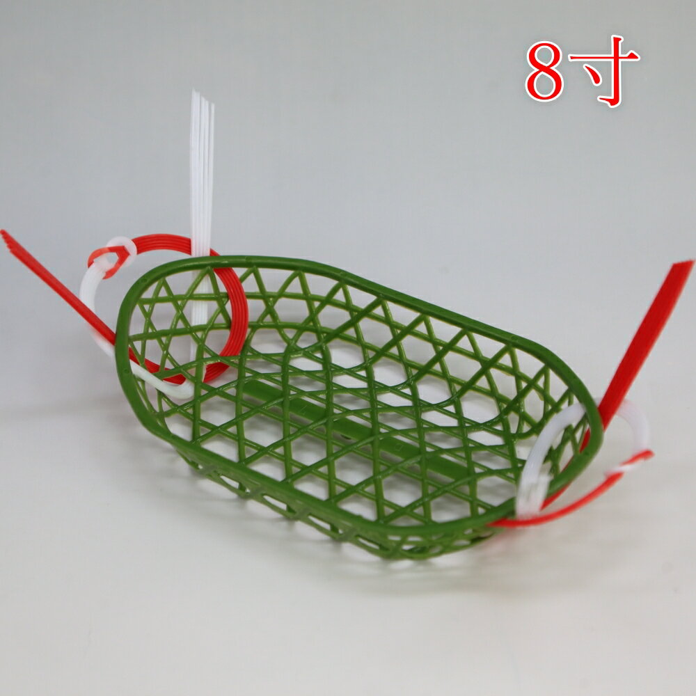 紅白水引鯛籠　8寸　（50個入）