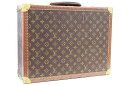 ルイヴィトン LOUIS VUITTON トランク イニシャル入り コトヴィル45 M21423 モノグラム ブラウン ヌメ革 G金具 ゴールド金具 トランクケ...