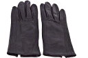 エルメス HERMES 手袋 レザーグローブ Hカデナロゴ ♯71/2 黒 ブラック ラムスキン×シルク(内側)レディース 本物 未使用 展示品 保管品 Bl...