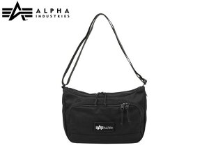 国内正規品 ALPHA アルファインダストリー ROUND SHOULDER BAG BLACK ブラック 黒 ラウンドショルダーバッグ デイパック リュック リュックサック バックパック メンズ レディース 男女兼用 学生 普段使い 通勤 通学 タウン デイリー