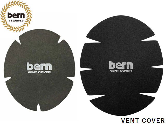 楽天sbc国内正規品 バーン bern VENT COVER ベントカバー BLACK 黒 ブラック 1穴用 自転車 スケートボード スノーボード BMX ピスト スキー キャンプ 釣り 雨対策シート 雪対策シート SNOWBOARD TYPE I WATTS MNACON2.0 LENOX BRIGHTON HENDRIX