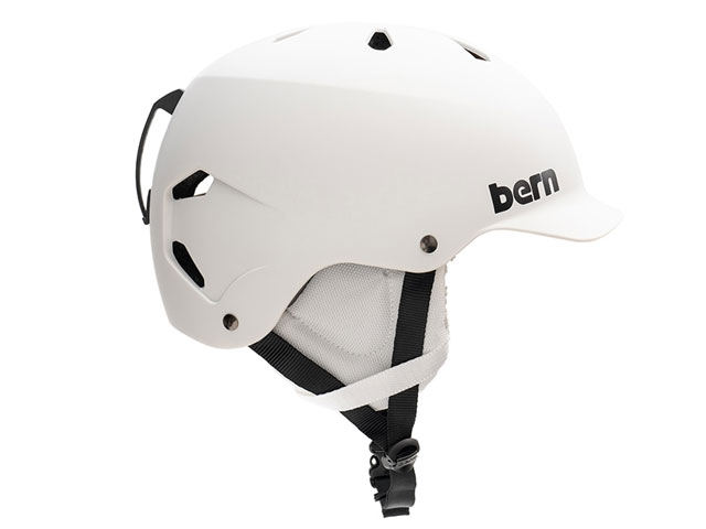 国内正規品 バーン bern チーム ワッツ ウィンター TEAM WATTS WINTER MATTE WHITE マットホワイト 白 自転車 スケートボード スノーボード 雪山 BMX ピスト ヘルメット BESM25T BE-SM25T22MWT 2