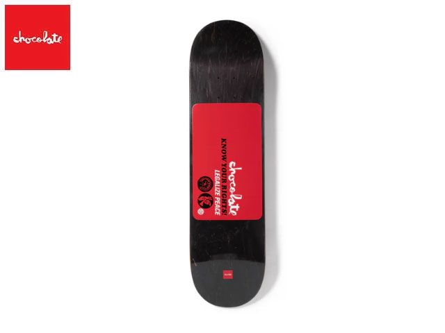 1994年、GIRL（ガール）の姉妹ブランドとして誕生したデッキブランド、CHOCOLATE。リリースされた映像作品は全て名作と言われ、現在も語り継がれる。スケートボーダー達の手によって運営される数少ないリアルなブランドのひとつ。メーカー希望小売価格はメーカーサイトに基づいて掲載しています