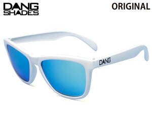 国内正規品 DANG SHADES サングラス ORIGINAL オリジナル White X Gold Mirror vidg00059 カラーフレーム ミラーレンズ ダンシェイディーズ トイサングラス メンズ レディース ユニセックス スノー スケート 自転車 アウトドア