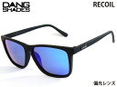 国内正規品 DANG SHADES サングラス RECOIL リコイル Black Soft x Green Mirror Polarized 偏光レンズ ミラーレンズ ダンシェイディーズ トイサングラス メンズ レディース ユニセックス スノー スケート 自転車 アウトドア