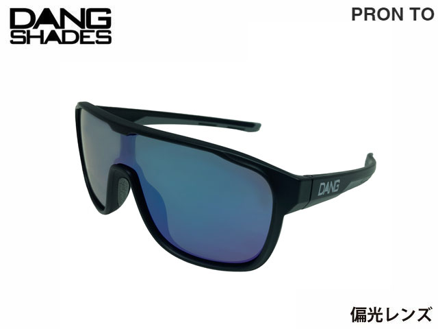 国内正規品 DANG SHADES サングラス プロント PRON TO Black frame x Green Mirror PREMIUM LENS ブラッ...