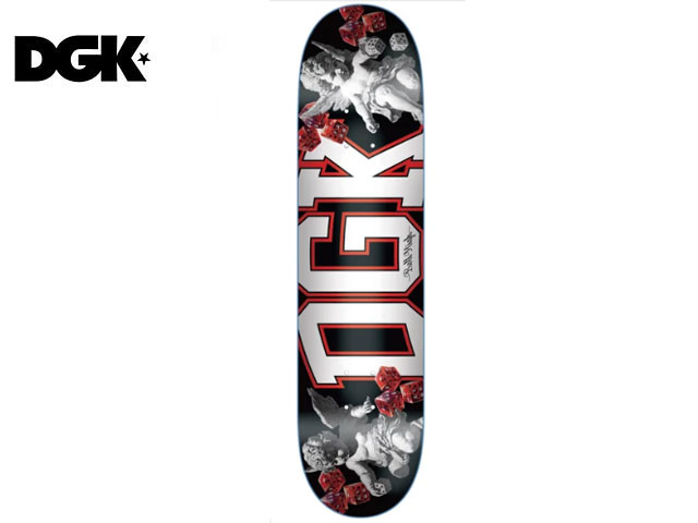 国内正規品 DGK SKATEBOARDS ディージーケー スケートボード ROLL HIGH TEAM スケボー デッキ スケートボード Skateboard