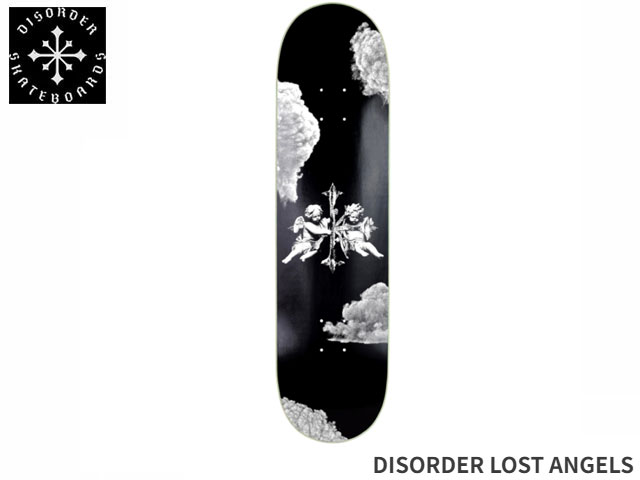 乐天商城 - 国内正規品 DISORDER ディスオーダー DISORDER LOST ANGELS メキシコBBSプレス チームモデル デッキ スケボー スケートボード Skateboard