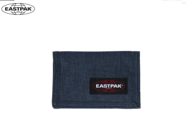 【クーポン配布中！】 国内正規品 EASTPAK イーストパック CREW SINGLE クルーシングル TRIPLE DENIM トリプルデニム 財布 キーホルダー メンズ レディース 男女兼用 ジュニア 学生 普段使い 通勤 通学 タウン デイリー