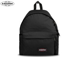 イーストパック リュック 国内正規品 EASTPAK イーストパック PADDED PAKR パデッドパッカー 24L BLACK ブラック 黒 リュック リュックサック デイパック バックパック ポリエステル メンズ レディース 男女兼用 ジュニア 学生 普段使い 通勤 通学 タウン デイリー A4