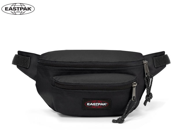 【クーポン配布中！】 国内正規品 EASTPAK イーストパック DOGGY BAG ドギーバッグ BLACK ブラック 黒 ウエストバック リュック リュックサック デイパック バックパック ポリエステル メンズ レディース 男女兼用 ジュニア 学生 普段使い 通勤 通学 タウン デイリー A4