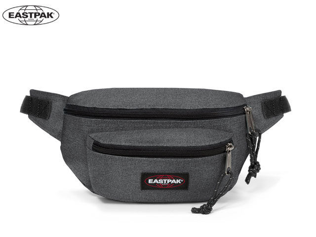 【国内正規品】 EASTPAK イーストパック DOGGY BAG ドギーバッグ BLACK DENIM ブラックデニム ウエストバック リュック リュックサック デイパック バックパック ポリエステル メンズ レディース 男女兼用 ジュニア 学生 普段使い 通勤 通学 タウン デイリー A4