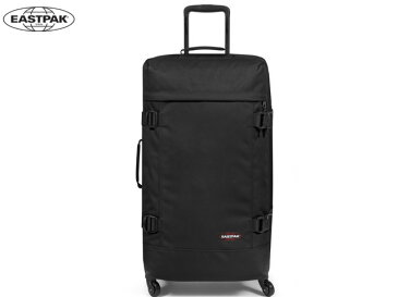 【国内正規品】 EASTPAK イーストパック TRANS4 L トランスフォー エル BLACK ブラック 黒 キャリーバッグ 4輪 ポリエステル メンズ レディース 男女兼用 ジュニア 学生 普段使い 通勤 通学 タウン デイリー