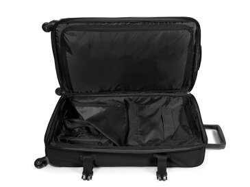 【国内正規品】 EASTPAK イーストパック TRANS4 L トランスフォー エル BLACK ブラック 黒 キャリーバッグ 4輪 ポリエステル メンズ レディース 男女兼用 ジュニア 学生 普段使い 通勤 通学 タウン デイリー