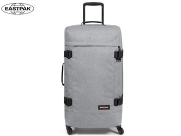 【国内正規品】 EASTPAK イーストパック TRANS4 L トランスフォー エル SUNDAY GREY サンデーグレー 灰 キャリーバッグ 4輪 ポリエステル メンズ レディース 男女兼用 ジュニア 学生 普段使い 通勤 通学 タウン デイリー