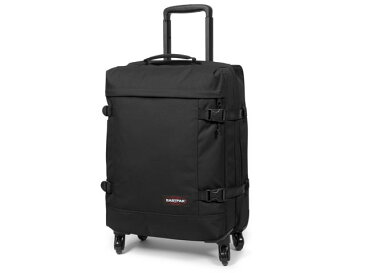 【国内正規品】 EASTPAK イーストパック TRANS4 S トランスフォー エス BLACK ブラック 黒 キャリーバッグ 4輪 ポリエステル メンズ レディース 男女兼用 ジュニア 学生 普段使い 通勤 通学 タウン デイリー