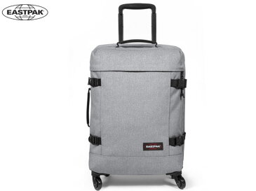 【国内正規品】 EASTPAK イーストパック TRANS4 S トランスフォー エス SUNDAY GREY サンデーグレー 灰 キャリーバッグ 4輪 ポリエステル メンズ レディース 男女兼用 ジュニア 学生 普段使い 通勤 通学 タウン デイリー