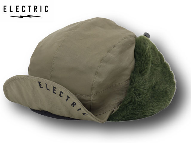 Rakuten - エレクトリック ELECTRIC MOTOR BOMBER CAP HAT OLIVE モーター ボンバー キャップ オリーブ 帽子 ハット アウトドア ゴルフ GOLF 釣り フィッシング fishing メンズ レディース ユニセックス