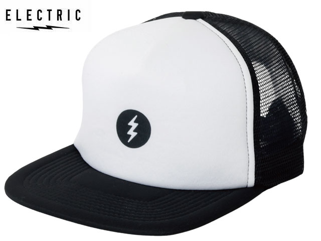 樂天商城 - エレクトリック ELECTRIC ICON MESH CAP SNAPBACK BLACK/WHITE ブラック/ホワイト アイコンロゴ メッシュ キャップ スナップバック キャップ アンダーボルト ロゴ 帽子 ハット アウトドア ゴルフ GOLF 釣り フィッシング fishing メンズ レディース ユニセックス