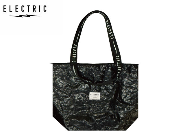 エレクトリック ELECTRIC PE TOTE BAG Sサイズ ONE SIZE BLACK EA113 トートバッグ スノーボード サーフィン アウトドア 釣り ブラック 黒 スケート スノー キャンプ ゴルフ GOLF フィッシング fishing メンズ レディース ユニセックス