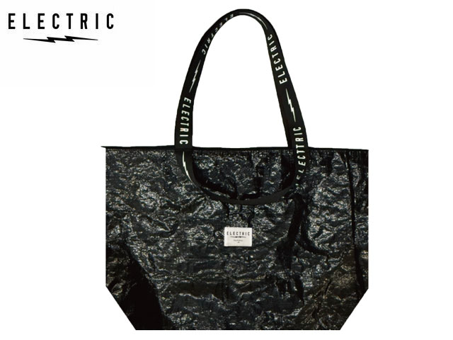 樂天商城 - エレクトリック ELECTRIC PE TOTE BAG Mサイズ ONE SIZE BLACK EA114 トートバッグ スノーボード サーフィン アウトドア 釣り ブラック 黒 スケート スノー キャンプ ゴルフ GOLF フィッシング fishing メンズ レディース ユニセックス