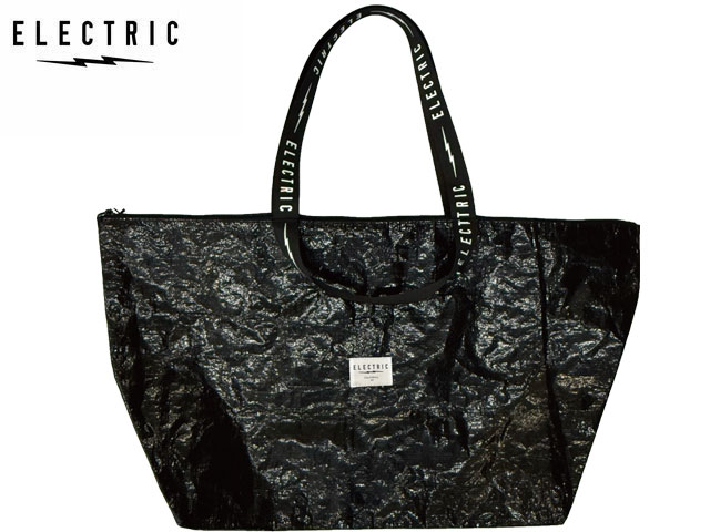 Rakuten - エレクトリック ELECTRIC PE TOTE BAG Lサイズ ONE SIZE BLACK EA115 トートバッグ スノーボード サーフィン アウトドア 釣り ブラック 黒 スケート スノー キャンプ ゴルフ GOLF フィッシング fishing メンズ レディース ユニセックス
