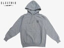 エレクトリック ELECTRIC ICON LOGO HOOD GREY/BLACK グレー/ブラック 灰色/黒 アイコン ロゴ フーデッド パーカー フーディー カットソー レギュラーアイテム 12オンス ビッグシルエット ゴルフ GOLF 釣り フィッシング fishing メンズ レディース ユニセックス