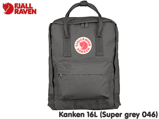 樂天商城 - 国内正規品 フェールラーベン FJALLRAVEN カンケン KANKEN 16L Super grey 046 スーパーグレー 灰色 バックパック リュックサック 手提 デイパック アウトドア ストリート キャンプ メンズ レディース 子供 ジュニア キッズ 通学 通勤 高校生 大学生 2WAY 23510