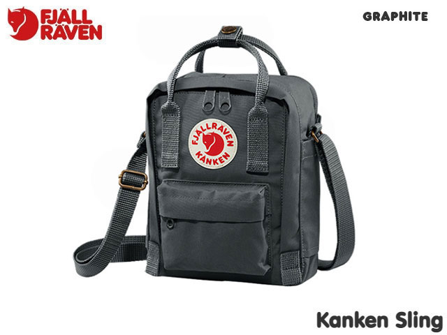 フェールラーベン リュック メンズ 国内正規品 フェールラーベン FJALLRAVEN カンケン スリング KANKEN SLING 2.5L GRAPHITE 031 グラファイト 肩掛け ショルダーバッグ リュックサック 手提 デイバッグ アウトドア ストリート キャンプ メンズ レディース 子供 ジュニア キッズ 通学 2WAY 23797