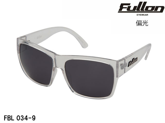 国内正規品 FULLON フローン サングラス BLUE LABEL FBL 034-9 偏光レンズ Frame : Clear Lens : Smoke 偏光 釣り フィッシング fishing ゴルフ GOLF キャンプ スキー スノー ブルーレーベル