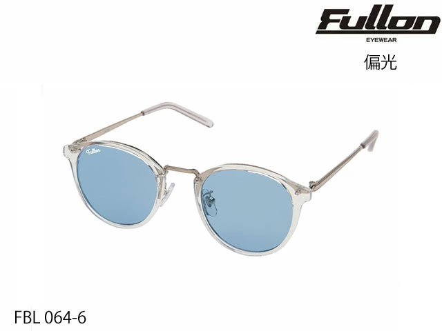 Rakuten - 国内正規品 FULLON フローン サングラス BLUE LABEL FBL 064-6 偏光レンズ Frame : Clear・Silver Lens : Light Blue 釣り フィッシング fishing ゴルフ GOLF キャンプ スキー スノー ブルーレーベル