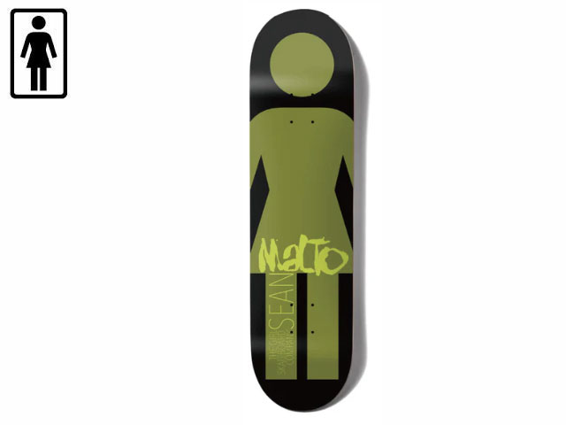 国内正規品 ガール GIRL GIANT METAL OG SEAN MALTO ショーン マルト スケボー デッキ スケートボード ボード Skateboard デッキ