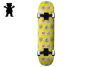 GRIZZLY 国内正規品 グリズリー GRIZZLY In The Bag Complete YELLOW スケボー デッキ スケートボード コンプリート Skateboard 完成品..