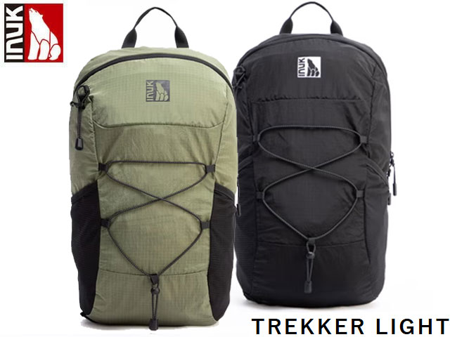 Rakuten - 国内正規品 INUK イヌーク TREKKER LIGHT SEAGRASS GREEN BLACK 19L LIGHT MOVE COLLECTION トレッカー ライト ライトムーブコレクション バックパック リュック アウトドア 軽量ナイロン 通勤 通学 アウトドア トラベル フェス シンプル 旅行 IKB2305444 IKB2305409