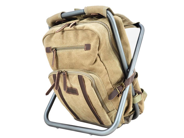 【クーポン配布中！】 国内正規品 ispack イスパック プレミアム マークII カーキ IS-PR01 KHAKI リュック バックパック バッグアウトドア スポーツ観戦 野外イベント フェス 男女兼用 IS-PR1 ISPR1 is-pro01 IS-PRO01 椅子付きのサムネイル