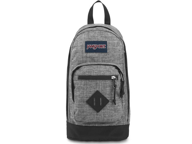 国内正規品 ジャンスポーツ JANSPORT ボディバッグ ジャンスポーツ METRO SLING HEATHERED 600D JS0A47LS5B1 メトロ スリング ヘザーグレー 灰 ショルダー バッグ ブラック リュック