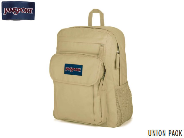 JANSPORT リュック メンズ NEWモデル 国内正規品 ジャンスポーツ リュック JANSPORT UNION PACK DESERT BEIGE ユニオンパック デザートベージュ バックパック バッグ NEWモデル ジャンスポ 大容量 バックパック メンズ レディース 通学 通勤 高校生 大学生 JS0A4NVC9RU