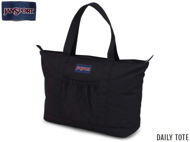 楽天SBC楽天市場店国内正規品 ジャンスポーツ トートバック JANSPORT DAILY TOTE BLACK デイリートート ブラック 黒 ブラックライナー バッグ リュック ジャンスポ 手提げ エコバック 大容量 メンズ レディース 通学 通勤 高校生 大学生 JS0A85O5008