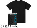 国内正規品 Lakai LAKAI 3 PACK TEES BLACK ブラック 黒 スリーパック Tシャツ 三枚セット スケート SKATE スニーカー