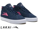 国内正規品 Lakai FLACO II MID JSP DARK DENIM フラコ 2 ミッド ブラック デニム ラカイ スケート SKATE スニーカー Jimmy Sweat Pants Jimmy Gorecki DELUXLITEインソール PARAMOUNTアウトソール CO-BOUND